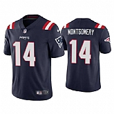 Nike Men & Women & Youth New England Patriots #14 Ty Montgomery Navy Vapor Untouchable Limited Stitched Jersey,baseball caps,new era cap wholesale,wholesale hats
